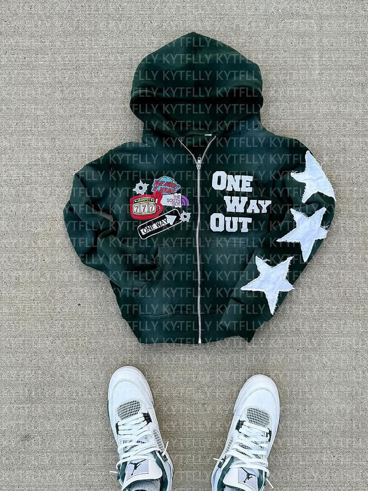 Digital print sweater