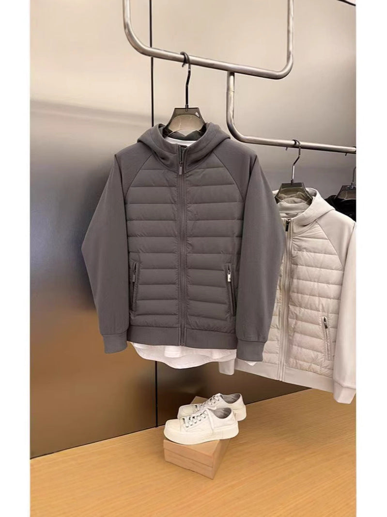 Mens Casual Hooded Jacket