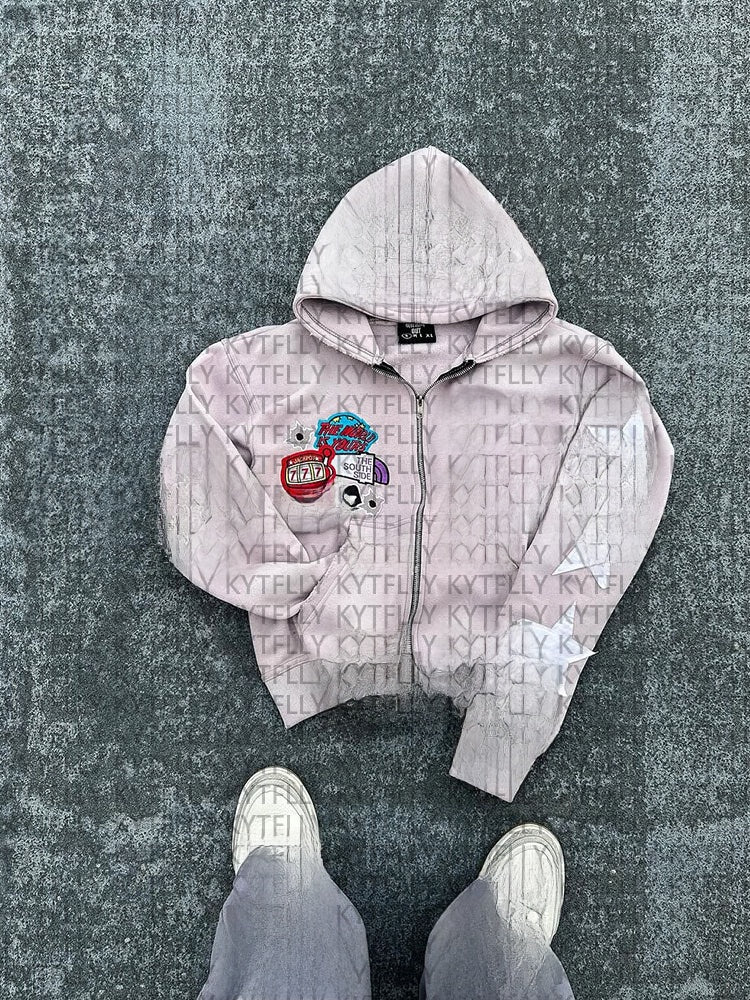 Digital print sweater