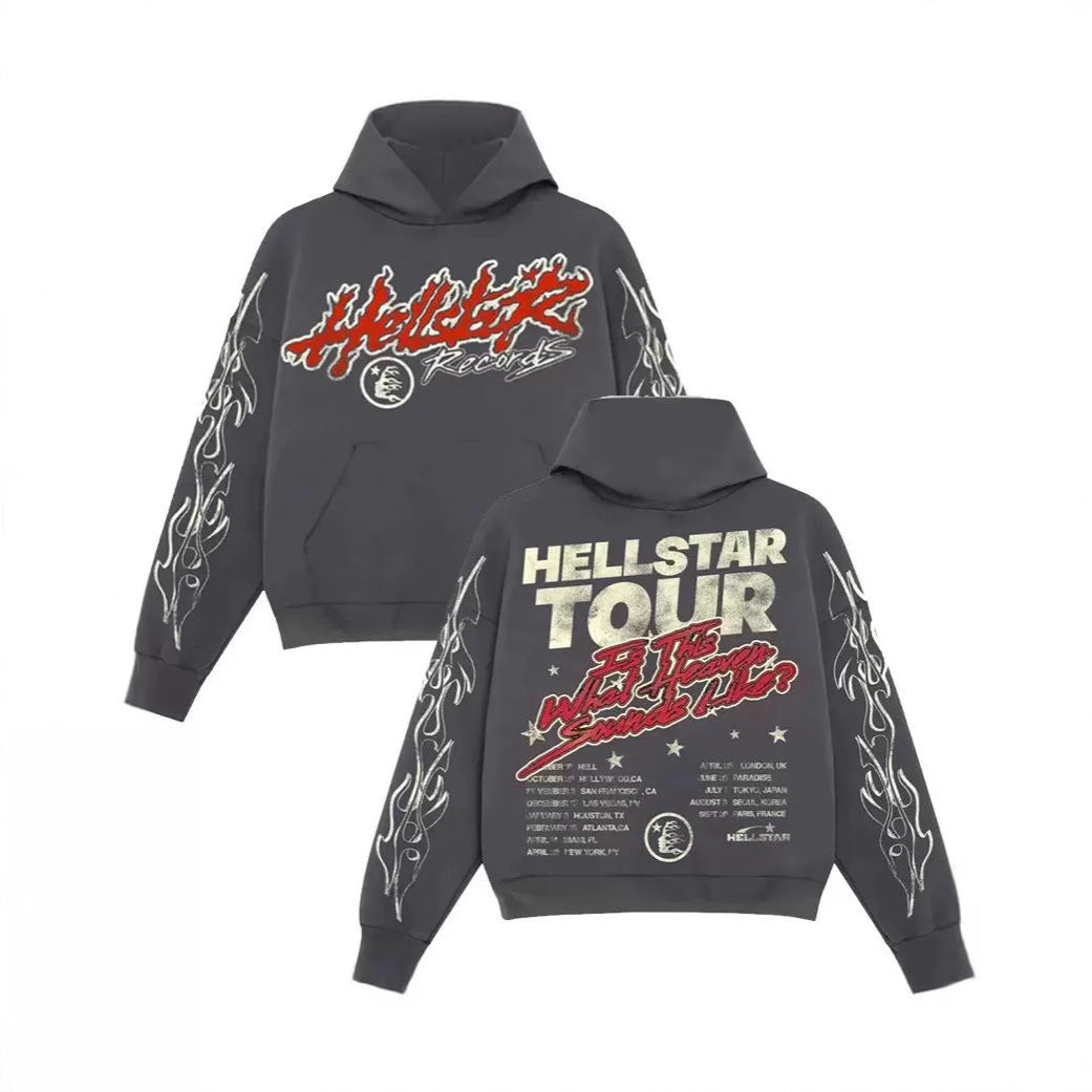 Punk Graphic Hoodie Sweatshirt