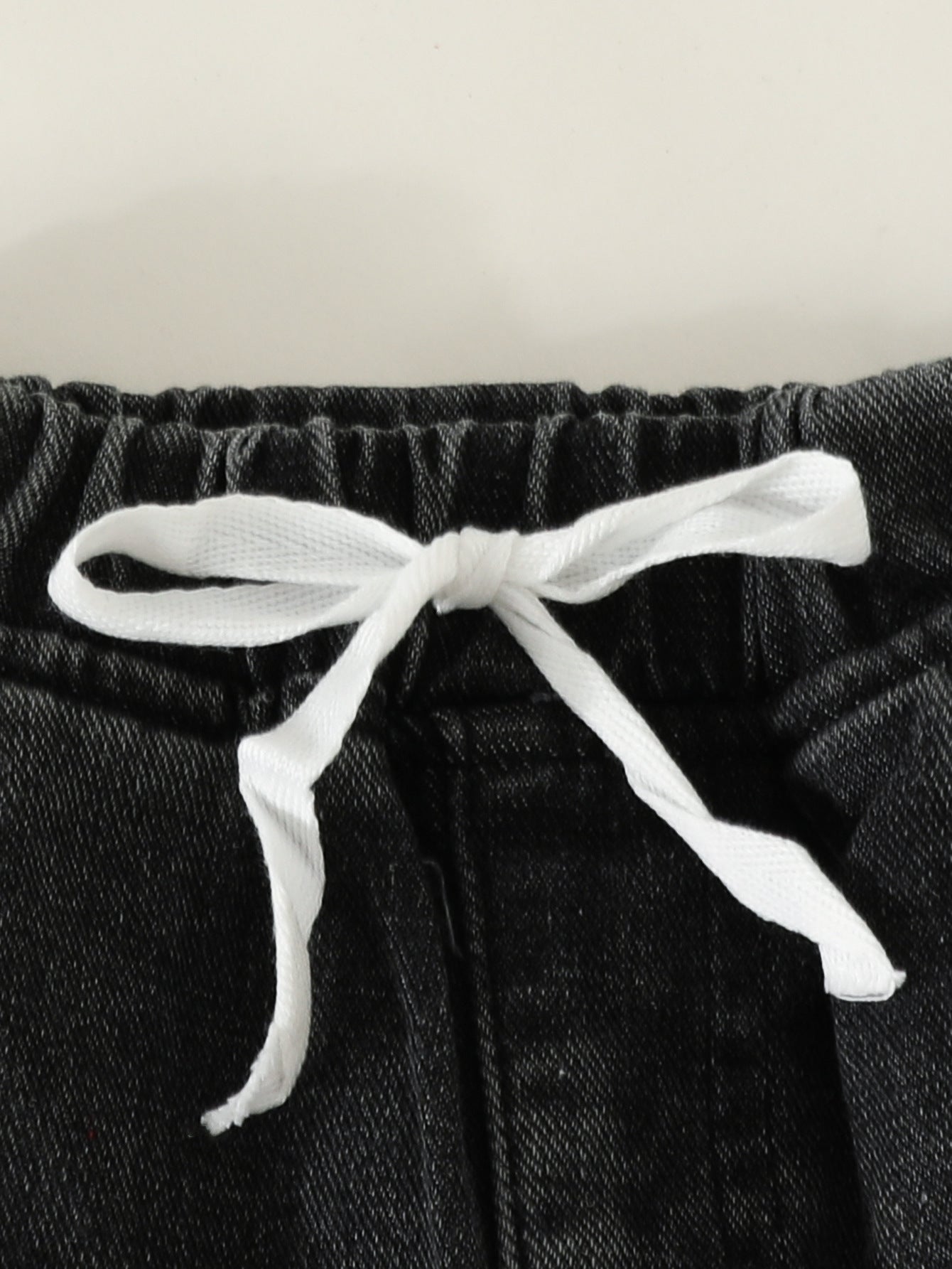 Kids Cotton T-Shirt and Denim Pants Set