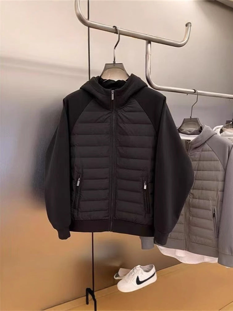 Mens Casual Hooded Jacket