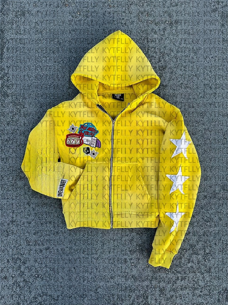 Digital print sweater