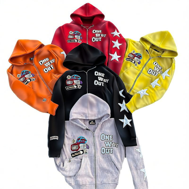 Digital print sweater